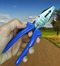 Pilerman Combination Plier (Blue) - 6-inch